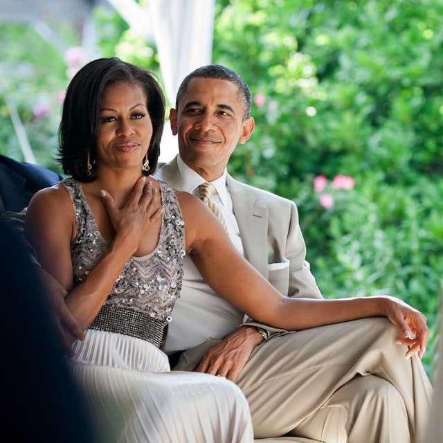 Michelle Obama  dan Barack Obama. (Foto: Instagram @michelleobama)