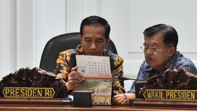 Jokowi dan Jusuf Kalla (Foto: ANTARA FOTO/Puspa Perwitasari)
