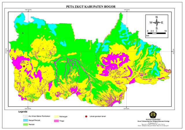 Tanah Bergerak, 'Murka' Alam yang Sering Terjadi di Bogor (4)