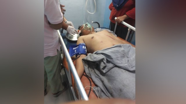 Korban kecelakaan kereta api di Ngawi (Foto: Dok. Polda Jawa Timur)