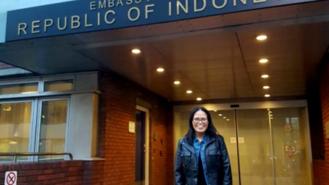 KBRI London selamatkan TKW Indonesia, Parinah (Foto: KBRI London)