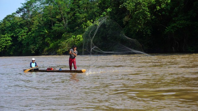 Sungai Hulu Tamiang, Aceh (Foto:  Zuhri Noviandi/kumparan)