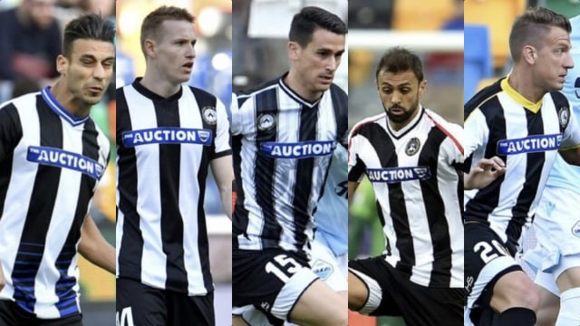 11 kostum berbeda Udinese. (Foto: Instagram @udinesecalcio)