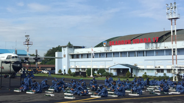 Suasana HUT 72 TNI AU. (Foto: Andreas Ricky Febrian/kumparan)