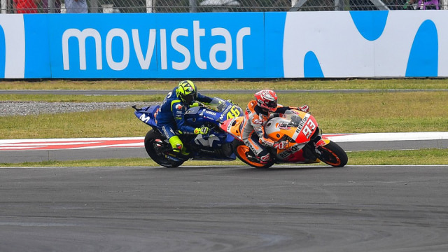 Insiden Marquez vs Rossi di GP Argentina (Foto: Dok. MotoGP)