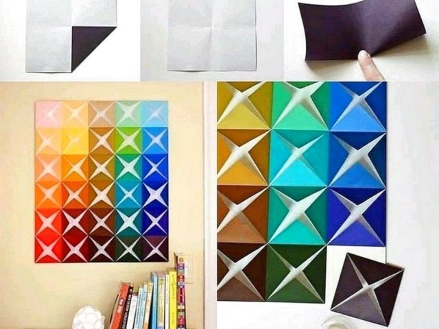 Murah Meriah, Ini 7 Ide Membuat Hiasan Dinding Kamar Dari Origami! (1)