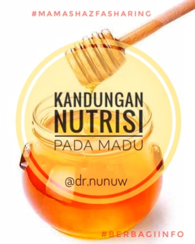 Kandungan Nutrisi Pada Madu