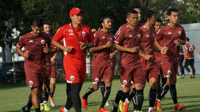 Latihan Persija jelang laga AFC Cup (Foto: Irfan Adi Saputra/kumparan)