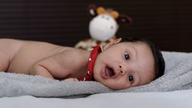 Ilustrasi bulu pada bayi. (Foto: Pixabay)