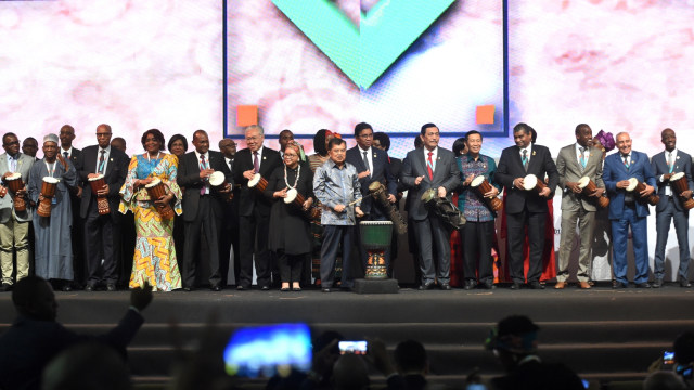 Indonesia-Africa Forum 2018. (Foto: AFP/Sonny Tumbelaka)