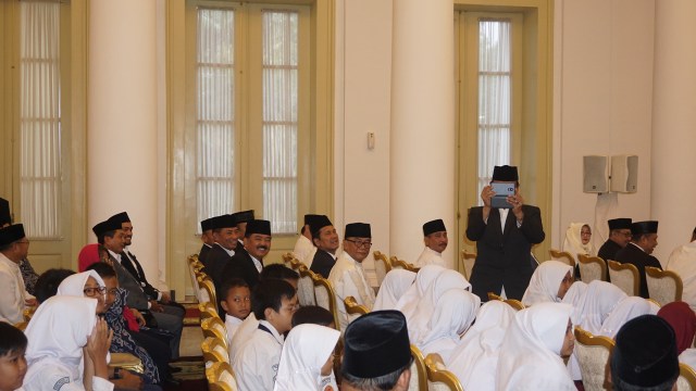 Peringatan Isra Miraj di Istana Bogor (Foto: Yudhistira Amran Saleh/kumparan)