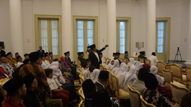 Peringatan Isra Miraj di Istana Bogor (Foto: Yudhistira Amran Saleh/kumparan)