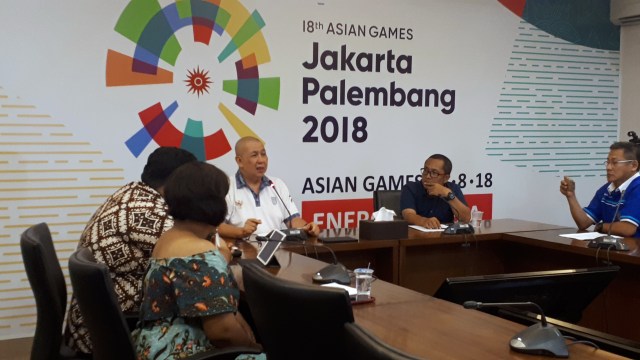 Konferensi pers Perbasi (Foto: Karina Nur Shabrina/kumparan)