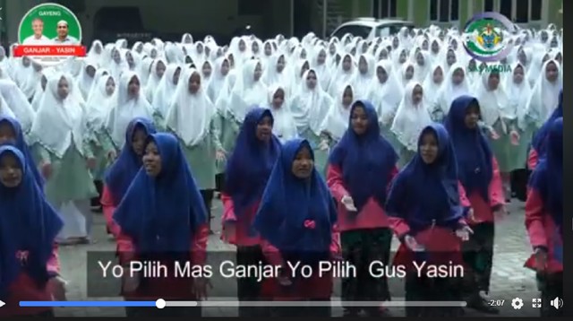Panwaslu Brebes Persoalkan Video Santri Promosi Ganjar-Yasin