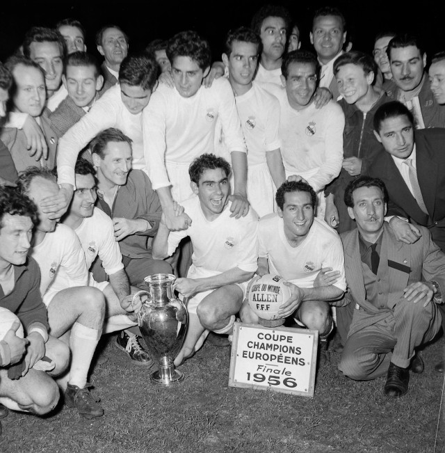 Real Madrid juara European Cup 1956. (Foto: AFP/Intercontinentale)