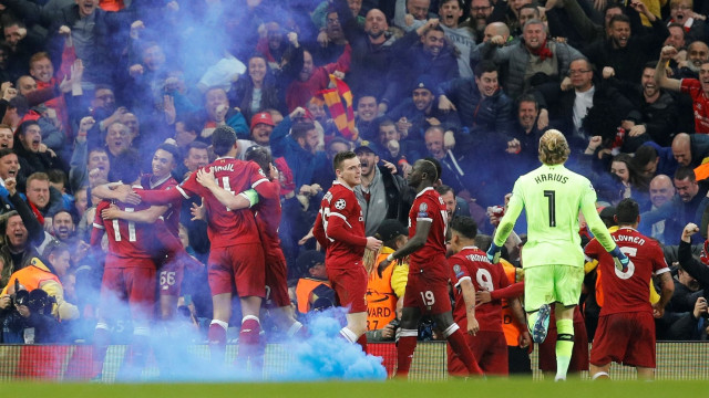 Liverpool singkirkan Manchester City. (Foto: Reuters/Jason Cairnduff)