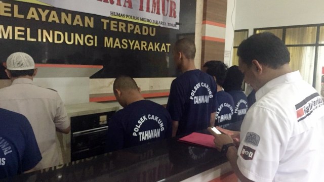 Rilis kasus Curat dan Curas oleh Polres Jaktim. (Foto: Reki Febrian/kumparan)