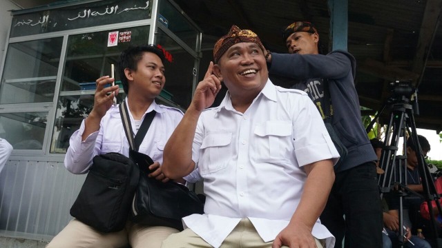 Wakil Ketua Umum Gerindra Arief Poyuono. Foto: Jamal Ramadhan/kumparan