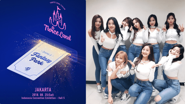 Twice Siap Gelar Konser di Indonesia (Foto: Twitter @JYPETWICE dan Facebook  @JYPETWICE)