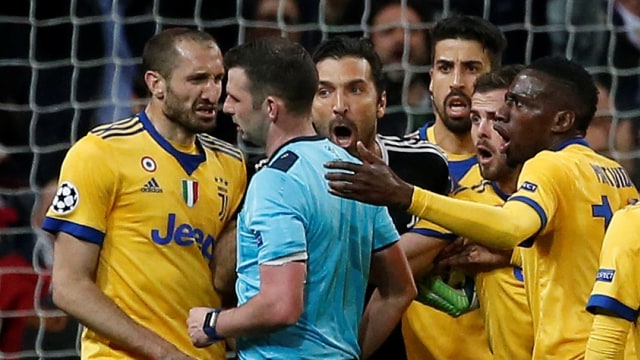 Real Madrid vs Juventus (Foto: STR/Reuters)