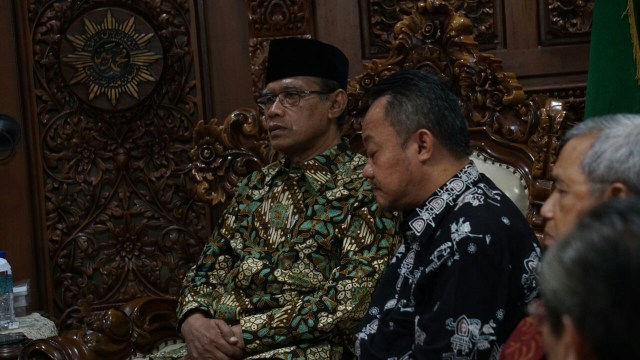 Ketum PP Muhammadiyah, Haedar Nashir Foto: Jamal  Ramadhan/kumparan