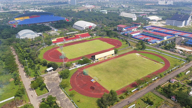 Jakabaring Sport City (Foto: Antara/Nova Wahyudi)