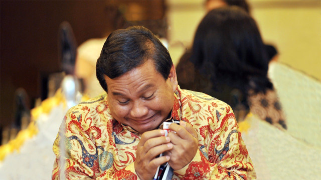 Prabowo Subianto (Foto: AFP PHOTO / JUNI KRISWANTO )