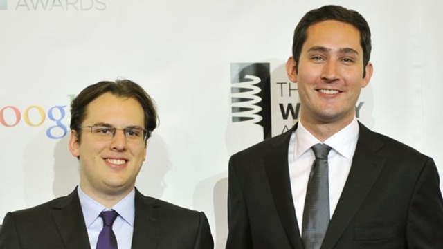 Pendiri Instagram, Mike Krieger dan Kevin Systrom (Foto: Reuters)