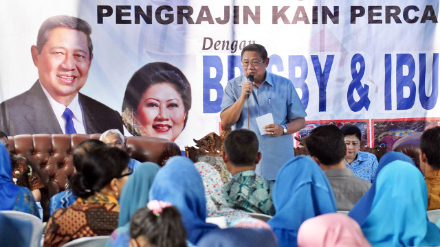 Presiden keenam RI, Susilo Bambang Yudhoyono. (Foto: ANTARA FOTO/Aditya Pradana Putra)