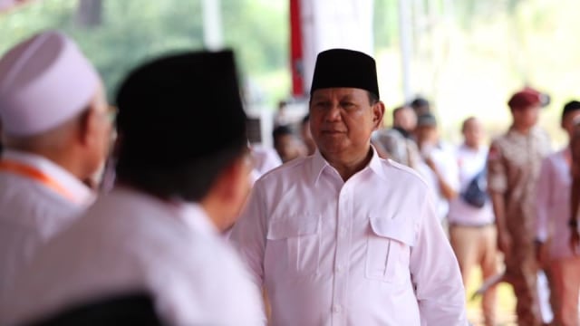 Prabowo Subianto di Rakornas Gerindra (Foto: Dok. Gerindra)