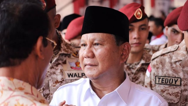 Prabowo Subianto di Rakornas Gerindra (Foto: Dok. Gerindra)