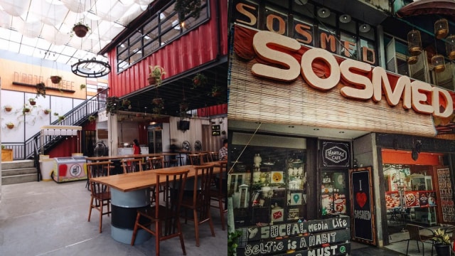 Cafe Medan. (Foto: Instagram @ismudpark & @sosmedcafe)