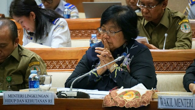 Menteri KLHK Siti Nurbaya Bakar. (Foto: Iqbal Firdaus/kumparan)