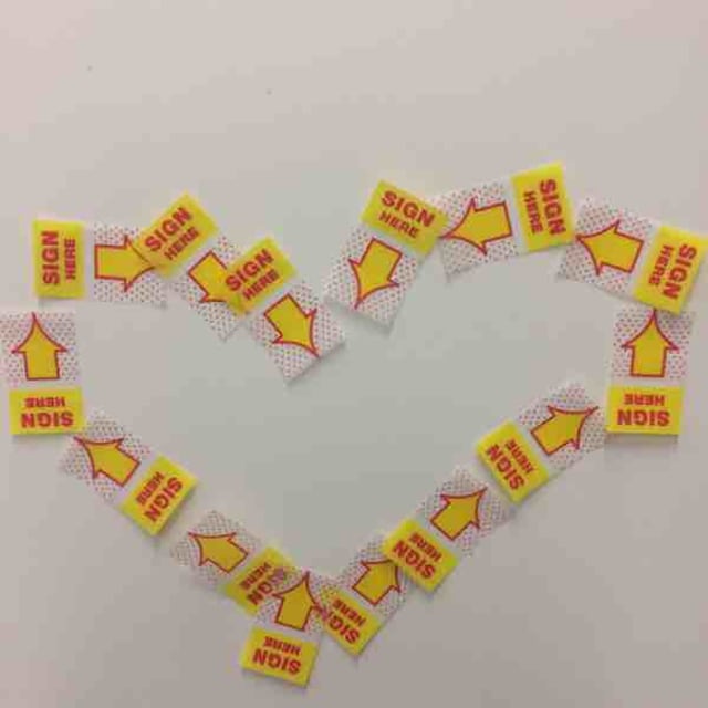 Post-it rasa artis