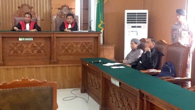 Sidang Aman Abdurrahman di PN Jaksel (Foto: Raga Imam/kumparan)