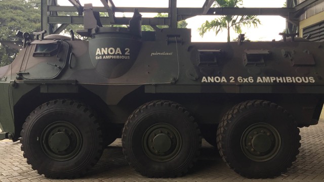 Kendaraan Militer Produksi PT Pindad (Foto: Selfy Momongan/kumparan)
