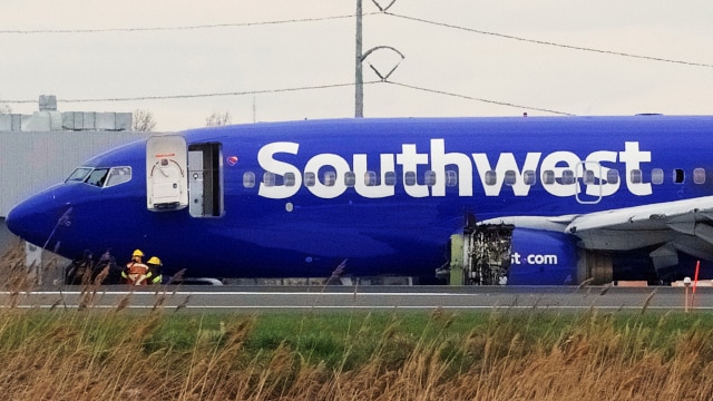 Southwest Airlines Meledak (Foto: Reuters)