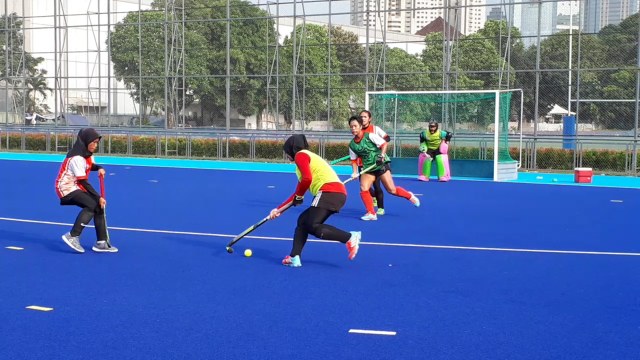 Latihan Hoki Lapangan Jelang Asian Games (Foto: Karina Nur Shabrina/kumparan)