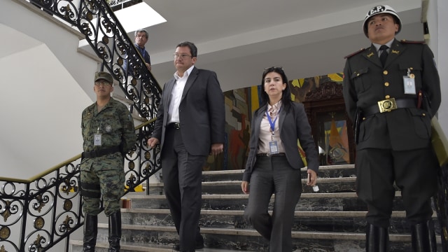 Penculikan warga Ekuador di Kolombia. (Foto: AFP/Rodrigo Buendia)