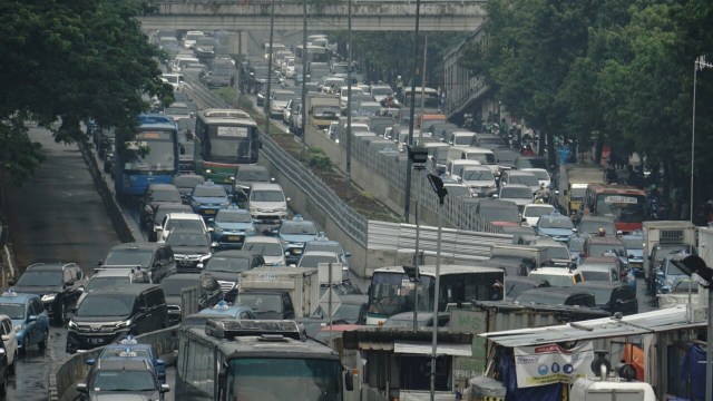 Macet di Jalan Sudirman, Jakarta (Foto: Helmi Afandi Abdullah/kumparan)