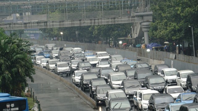 Macet di Jalan Sudirman, Jakarta Foto: Helmi Afandi Abdullah/kumparan