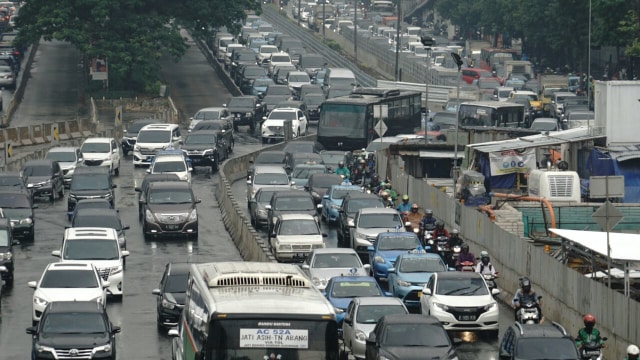 Macet di Jalan Sudirman, Jakarta (Foto: Helmi Afandi Abdullah/kumparan)