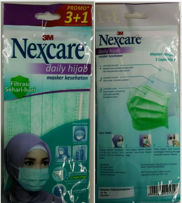 Tetap PeDe saat Flu dengan 3M Nexcare Daily Hijab! (1)