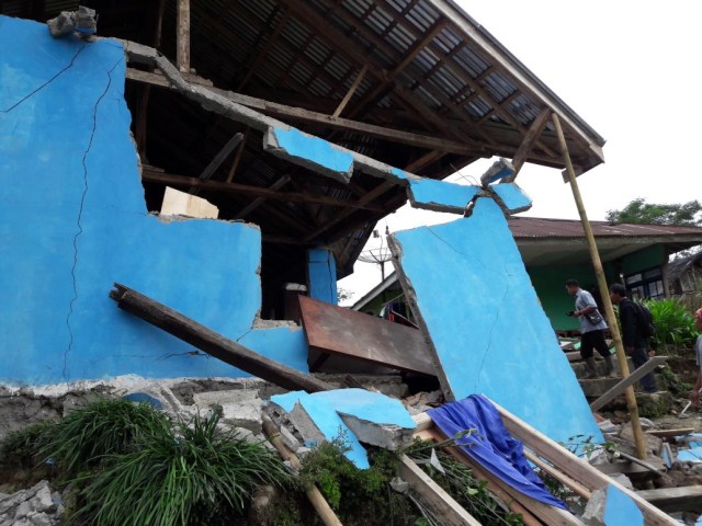 Gempa di Banjarnegara (Foto: Dok. BNPB)