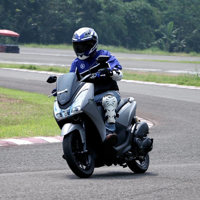 Test Ride Yamaha Lexi (Foto: dok. PT YIMM)