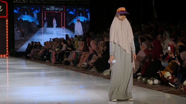 Fashion show karya desainer, si.se.sa. (Foto: Garin Gustavian Irawan/kumparan)