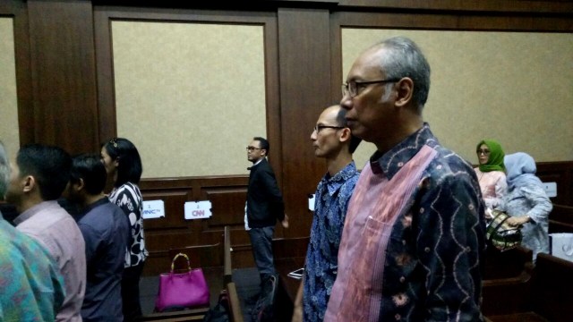 Bimanesh Sutarjo di Pengadioan Tipikor Jakarta. (Foto: Aprilandika Pratama/kumparan)