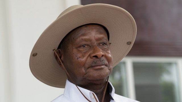 Presiden Uganda Yoweri Museveni (Foto: AFP/Michele Sibiloni)