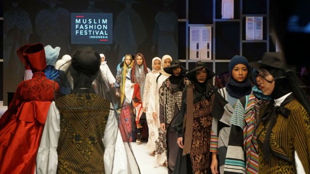 Pembukaan Muslim Fashion Festival 2018 (Foto: Nugroho Sejati/kumparan)