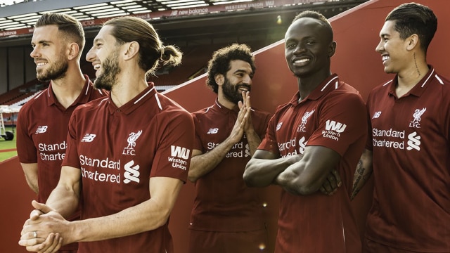 Seragam Liverpool Musim 2018/2019 (Foto: Twitter @LFC)
